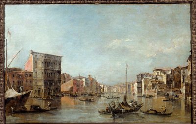 Vue du Grand Canal à Venise - Francesco Guardi