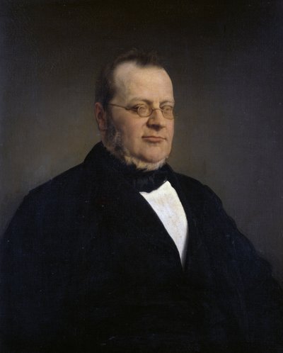Portrait de Camillo Benso, comte de Cavour (Turin) - Francesco Hayez