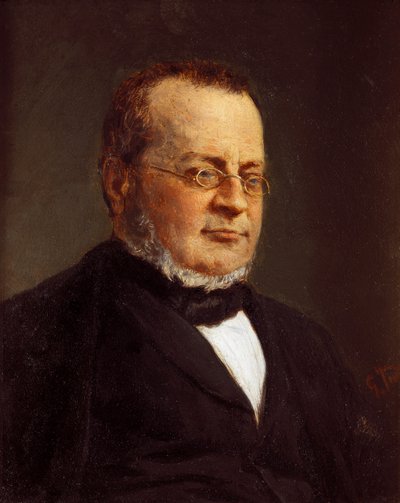 Portrait de Camillo Benso, comte de Cavour - Francesco Hayez