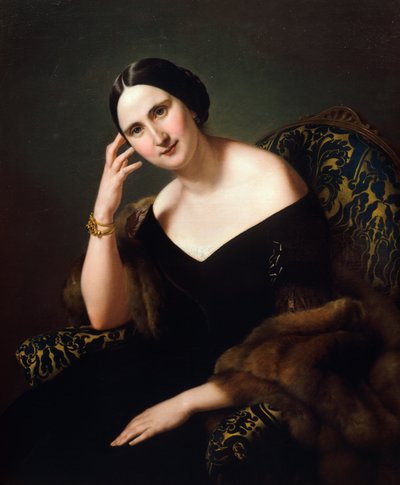 Portrait de Caterina Bonvicini Cardinale - Francesco Hayez