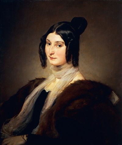Portrait de Clara Maffei - Francesco Hayez