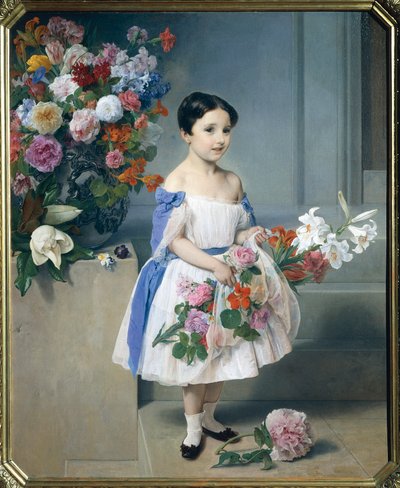 Portrait de la comtesse Antonietta Negroni Prati Morosini - Francesco Hayez
