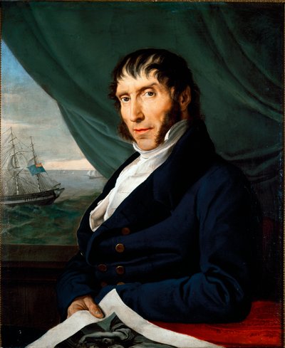 Portrait de Francesco Peloso, principal mécène - Francesco Hayez