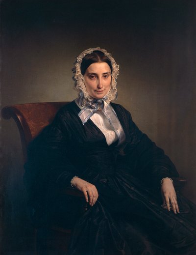 Portrait de Teresa Borri (seconde épouse d