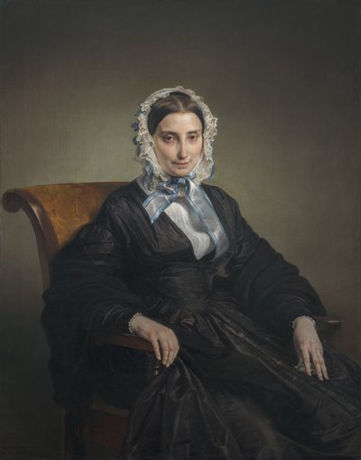 Portrait de Teresa Manzoni Borri Stampa - Francesco Hayez