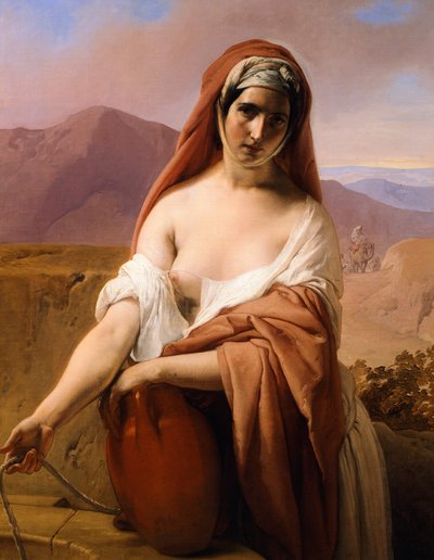 Rebecca au puits - Francesco Hayez