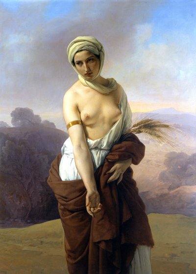 Ruth. Peinture de Francesco Hayez. 1853. Musei Civici, Bologne - Francesco Hayez