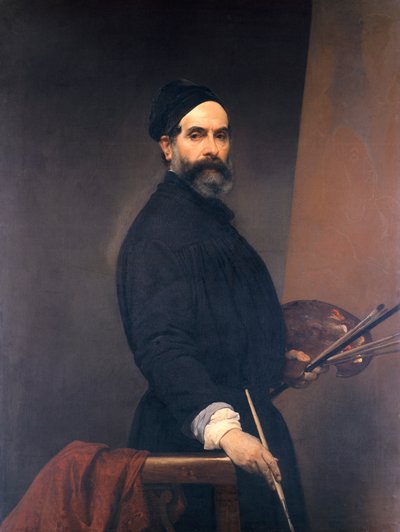 Autoportrait à 57 ans - Francesco Hayez