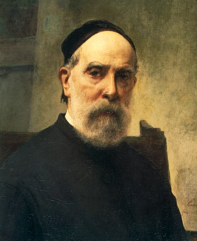 Autoportrait à 88 ans (détail) - Francesco Hayez