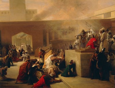Le Couronnement de Joas - Francesco Hayez