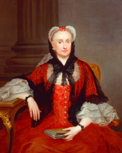 Portrait de Maria Amalia de Saxe (Dresde) - Francesco Liani