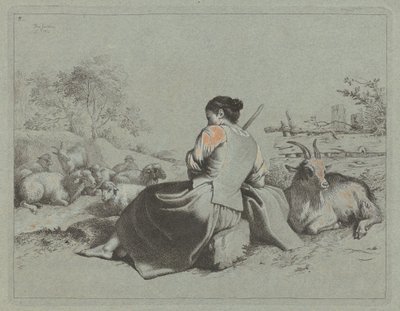 Bergère assise - Francesco Londonio