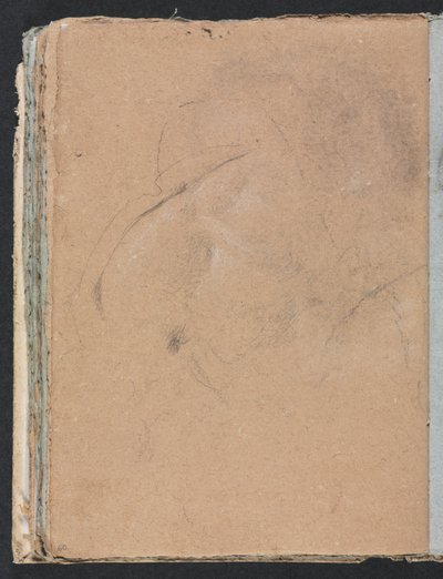 Carnet de croquis de Vérone : Forme indéchiffrable page 60, 1760 - Francesco Lorenzi