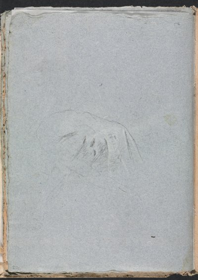 Carnet de croquis de Vérone : Draperie page 20, 1760 - Francesco Lorenzi