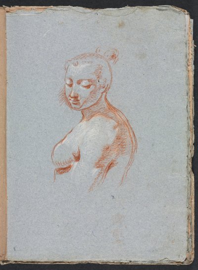 Carnet de croquis de Vérone : Nu féminin page 27, 1760 - Francesco Lorenzi