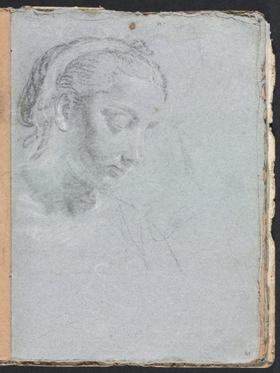 Carnet de croquis de Vérone : Tête et épaules d