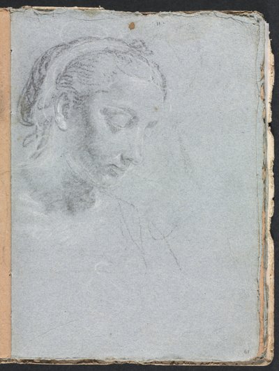 Carnet de croquis de Vérone : Tête et épaules d