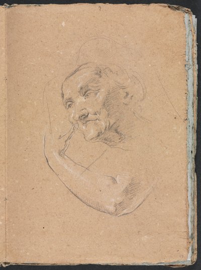 Carnet de croquis de Vérone : Tête d