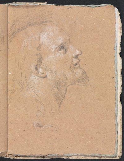 Carnet de croquis de Vérone : Tête d