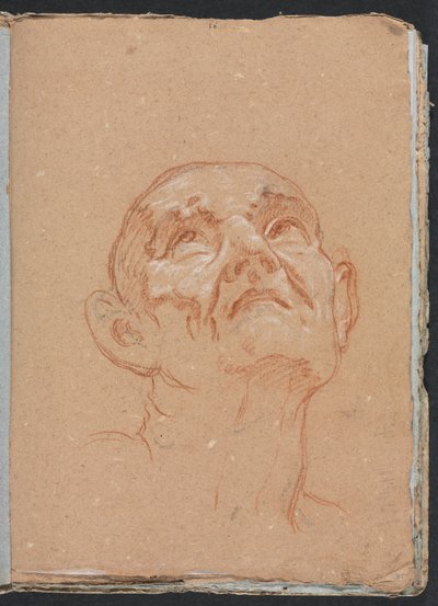 Carnet de croquis de Vérone : Tête d