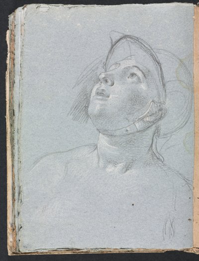 Carnet de croquis de Vérone : Soldat page 96, 1760 - Francesco Lorenzi