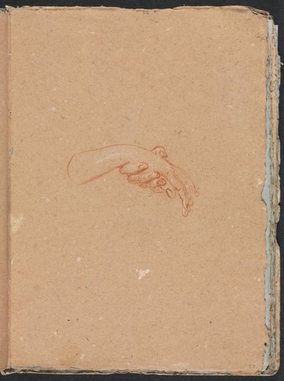 Carnet de croquis de Vérone : Étude de mains page 23, 1760 - Francesco Lorenzi