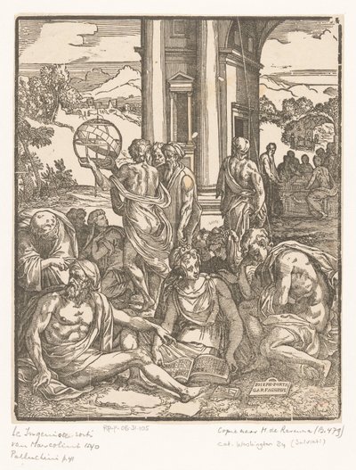 Jardin des pensées - Francesco Marcolini (possibly)