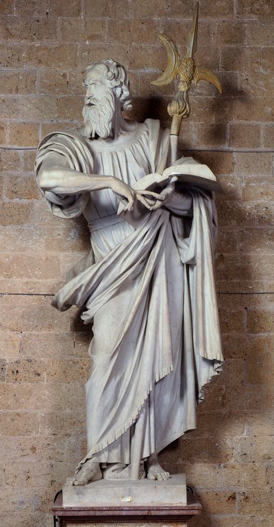 Saint Thaddée, sculpture en marbre - Francesco Mochi