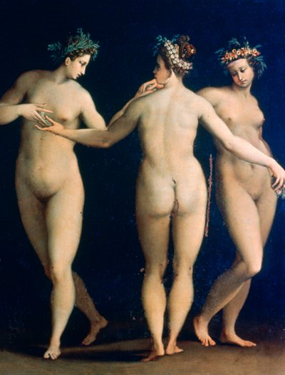 Les Trois Grâces, 1564-1597 - Francesco Morandini