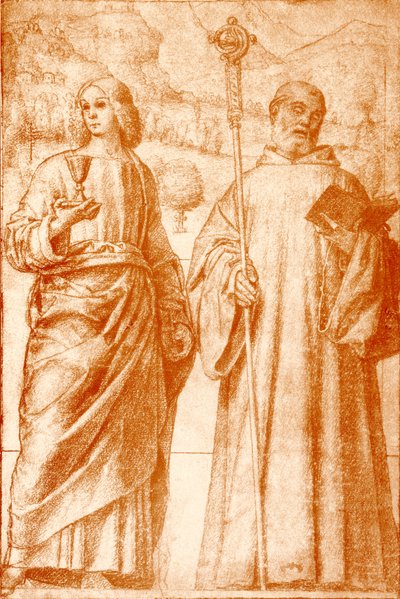 Jean-Baptiste et Saint Benoît - Francesco Morone