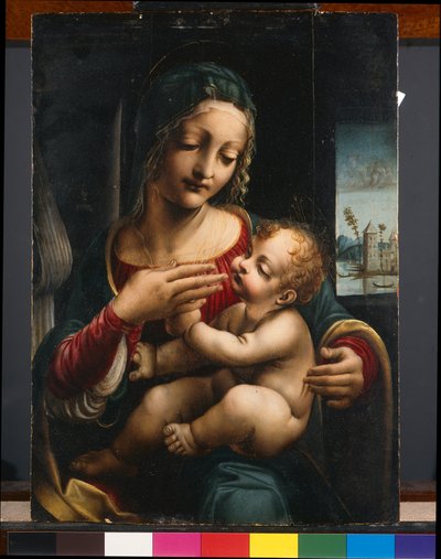 Vierge et enfant, vers 1490-1500 - Francesco Napoletano