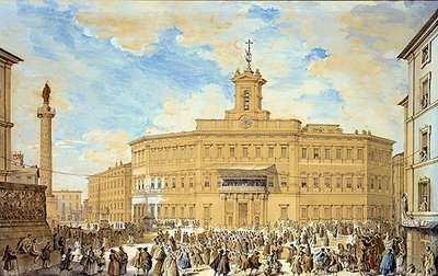 Vue de Rome - Francesco Panini