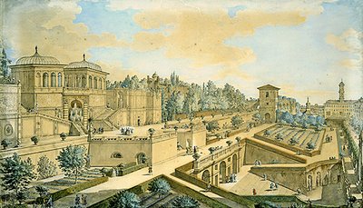 Vue de Rome - Francesco Panini
