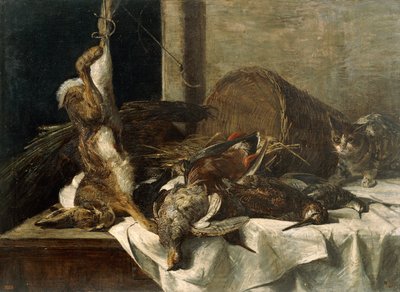 Nature morte avec caggiagione - Francesco Paolo Palizzi