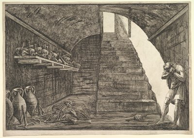 Scène de prison - Francesco Piranesi