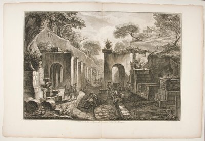 Veduta della Porta dell - Francesco Piranesi