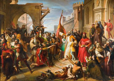 Le Serment des Anconetans - Francesco Podesti