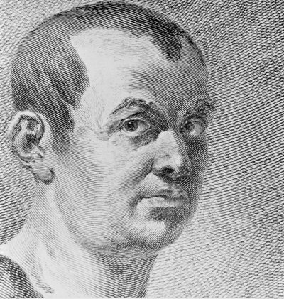 Portrait de Giovanni Battista Piranesi - Francesco Polanzani