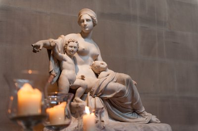 Latone avec Apollon et Artémis - Francesco Pozzi