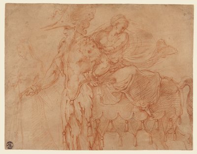 Centaure et Lapith - Francesco Primaticcio