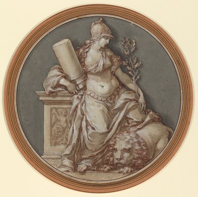 Allégorie de la Fortitude - Francesco Rosaspina