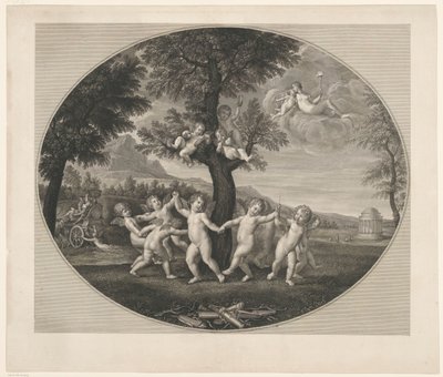 Putti dansant autour d
