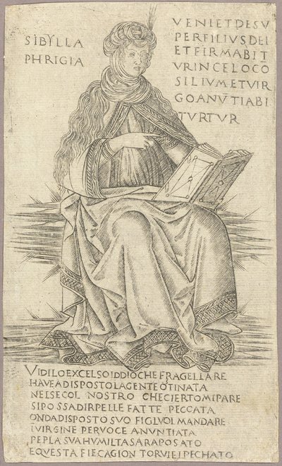 La Sibylle phrygienne - Francesco Rosselli