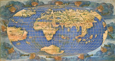 Carte du monde - Francesco Rosselli