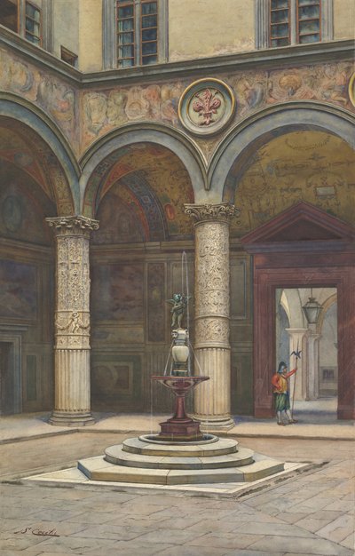 Cour de Palazzo Vecchio, Florence - Francesco Salviati