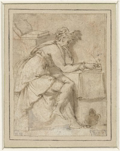 Muse assise (?) - Francesco Salviati
