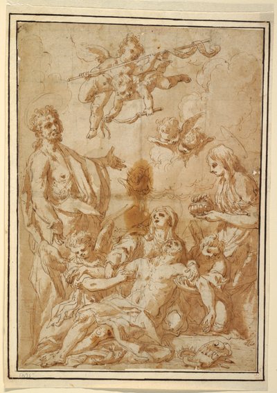 Lamentation sur le Christ - Francesco Saverio Mergolo