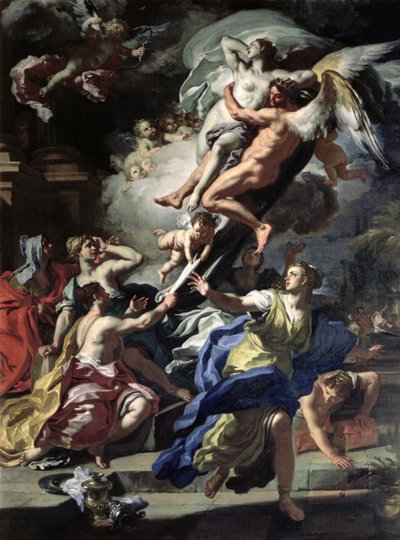 Borée enlevant Orithye, fille d