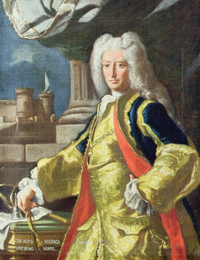 Comte Alois Thomas Raimund Harrach, vice-roi de Naples - Francesco Solimena