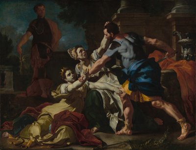 Mort de Messaline - Francesco Solimena